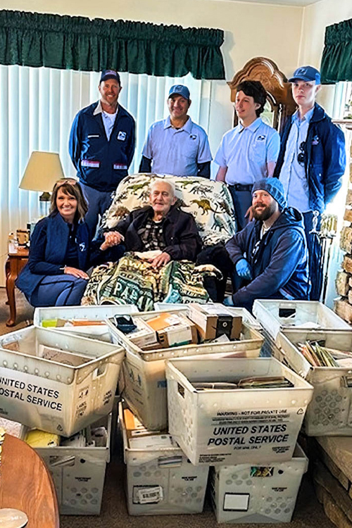 Birthday Surprise, New Postmaster in St. Thomas, and Tribute to a Rural Carrier